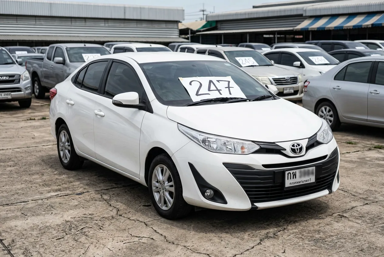Toyota Vios 2019, SIA Bangkok, Lot #247